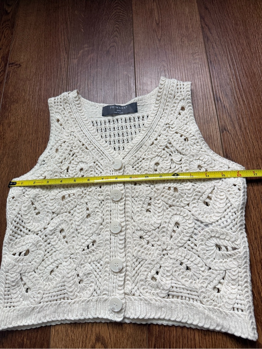 Primark Cream Crochet Top - Picture 4 of 10